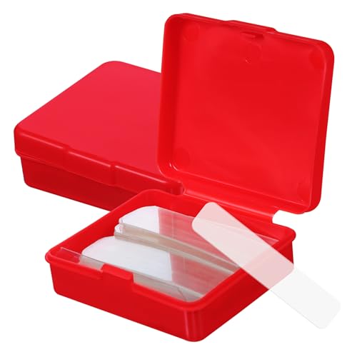 SEWACC 2 Boxen Doppelseitiges Klebeband Transparent Boxen Ablösbar Spurlos für Wände Glas Kunststoff Fliesen Vielseitig Verwendbar Leicht Entfernbar ohne Rückstände von SEWACC
