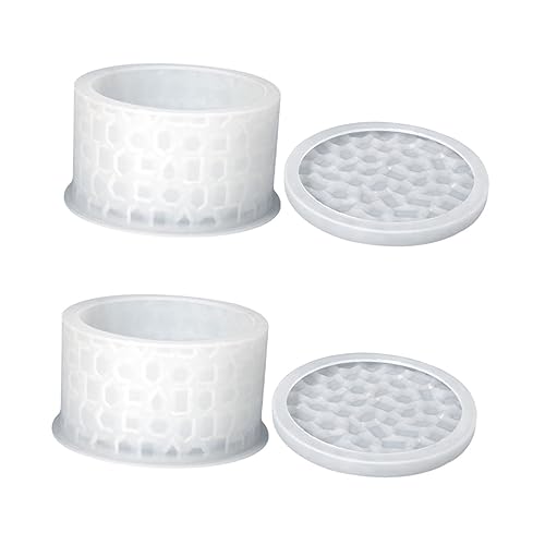 SEWACC 2sätze Diy Silikon Gießform Für Runde Aufbewahrungsboxen Epoxidharz Silikonform Mit Feinen Diamantmustern Für Schmuck Und Perlenaufbewahrung Kreative Bastelprojekte SEWACC 2sätze Diy Silikon Gießform Für Runde Aufbewahrungsboxen Epoxidharz Silikonform Mit Feinen Diamantmustern Für Schmuck Und Perlenaufbewahrung Kreative Bastelprojekte von SEWACC