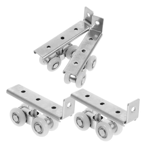 SEWACC 2 Sätze Geräuschlose Schiebetürrolle Rolltürrolle Schiebetürräder Für Kleiderschränke Hängerolle Für Kleiderschränke Führungsrad Für Schiebetüren Türhängerad Schrankrollen SEWACC 2 Sätze Geräuschlose Schiebetürrolle Rolltürrolle Schiebetürräder Für Kleiderschränke Hängerolle Für Kleiderschränke Führungsrad Für Schiebetüren Türhängerad Schrankrollen von SEWACC