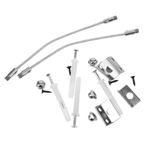 SEWACC 2 Sätze Möbelanker zur Kindersicherung Kipp Wandbefestigung für Bücherregale Schuhregale Kleiderschränke Einfache Montage Leichter Schutz für Haushalt mit Kindern und Haustieren SEWACC 2 Sätze Möbelanker zur Kindersicherung Kipp Wandbefestigung für Bücherregale Schuhregale Kleiderschränke Einfache Montage Leichter Schutz für Haushalt mit Kindern und Haustieren von SEWACC