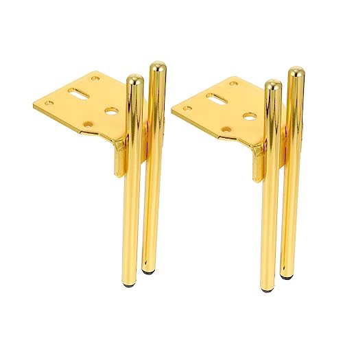 SEWACC 2 Sätze Stabile Möbelbeine Metall Hohe für Sofas Tische Schränke und Tv Möbel Einfache Installation Langlebig und Robust von SEWACC