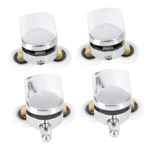 SEWACC 2 Sätze Teiliges Duschrollenset Türrollen Schiebetür Ersatzrollen Glas Schiebetür Roller Zubehör Hochbelastbar Rostfrei Installieren für Duschtüren SEWACC 2 Sätze Teiliges Duschrollenset Türrollen Schiebetür Ersatzrollen Glas Schiebetür Roller Zubehör Hochbelastbar Rostfrei Installieren für Duschtüren von SEWACC
