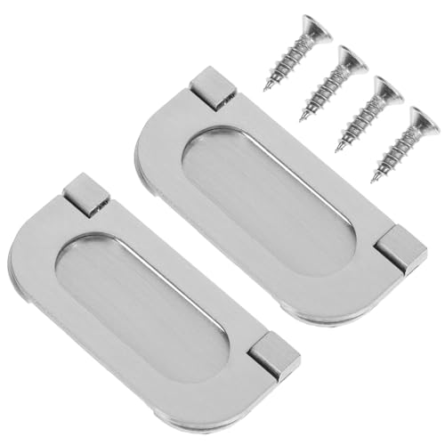SEWACC 2 Sätze Zinklegierung Verdeckte Schrankgriffe Unsichtbare Möbelgriffe Schubladengriffe Modern Einfache Installation für Kleiderschrank Kommode Schrank Türen Drawer Pulls SEWACC 2 Sätze Zinklegierung Verdeckte Schrankgriffe Unsichtbare Möbelgriffe Schubladengriffe Modern Einfache Installation für Kleiderschrank Kommode Schrank Türen Drawer Pulls von SEWACC