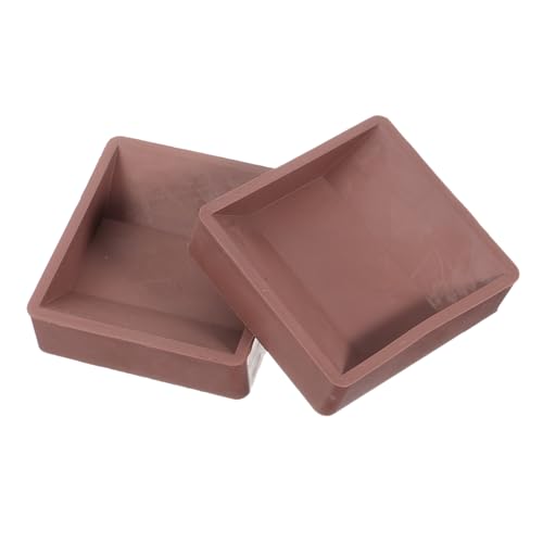 SEWACC 2 Stck Teiliges Möbelrollen Stopper aus Gummi Große Rutschfeste Caster Cups für Stuhl Bett und Sofaräder Vibrationsdämpfend Bodenschonend Leicht zu Installieren für Möbel von SEWACC