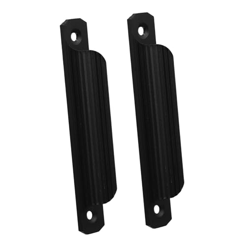SEWACC 2 Stück Aluminium Schiebetürgriff Robuster Metallgriff für Schranktüren Fenster und Schubladen Einfache Montage Vielseitig für Türen und Schränke Edles Schwarz mattes Design SEWACC 2 Stück Aluminium Schiebetürgriff Robuster Metallgriff für Schranktüren Fenster und Schubladen Einfache Montage Vielseitig für Türen und Schränke Edles Schwarz mattes Design von SEWACC