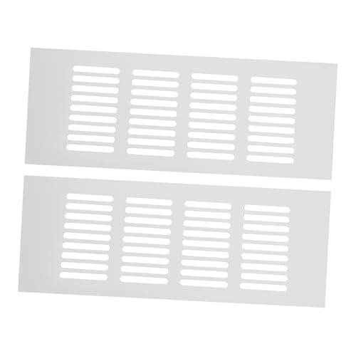 SEWACC 2 Stück Aluminiumlegierung Lüftungsgitter Rechteckiges Möbel belüftungsnetz Atmungsaktiv Langlebig Vielseitig für Schrank Schuhschrank Kleiderschrank Feuchtigkeits Geruchshemmend SEWACC 2 Stück Aluminiumlegierung Lüftungsgitter Rechteckiges Möbel belüftungsnetz Atmungsaktiv Langlebig Vielseitig für Schrank Schuhschrank Kleiderschrank Feuchtigkeits Geruchshemmend von SEWACC