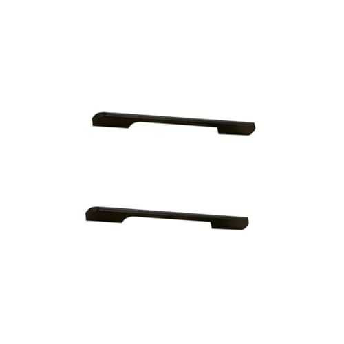 SEWACC 2 Stück Aluminiumlegierung Möbelgriffe Schwarz Leichte Langlebige Schrankgriffe für Kleiderschrank Schublade Einfache Montage Modernes Design Komfortabler Türgriff Geeignet für SEWACC 2 Stück Aluminiumlegierung Möbelgriffe Schwarz Leichte Langlebige Schrankgriffe für Kleiderschrank Schublade Einfache Montage Modernes Design Komfortabler Türgriff Geeignet für von SEWACC