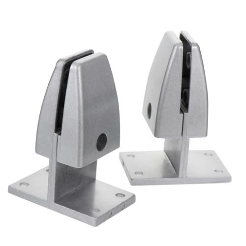 SEWACC Schreibtisch-schallwand-Clip Vertikaler Bildschirm-Clip 2-teilig Schreibtisch-t-typ-partitionsunterstützung Einfach Zu Installierender Desktop-sichtschutz-Panel-Clip von SEWACC