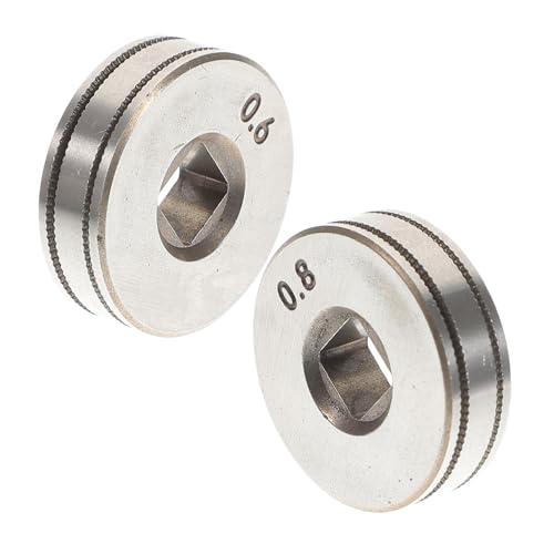 SEWACC 2 Stück Drahtvorschub Antriebsrolle Edelstahl Langlebig Kompatibel Mig Schweißmaschinen Ersatzteil Kompakt Transportabel SEWACC 2 Stück Drahtvorschub Antriebsrolle Edelstahl Langlebig Kompatibel Mig Schweißmaschinen Ersatzteil Kompakt Transportabel von SEWACC