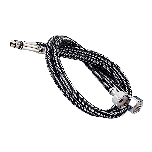 SEWACC 2 Stück Edelstahl Braided Flexschlauch Wasserhahn Anschlussrohr Hitze Druckbeständig Korrosionsfrei für Kalt Warmwasser Langlebige Sanitär verbindung für Waschbecken SEWACC 2 Stück Edelstahl Braided Flexschlauch Wasserhahn Anschlussrohr Hitze Druckbeständig Korrosionsfrei für Kalt Warmwasser Langlebige Sanitär verbindung für Waschbecken von SEWACC