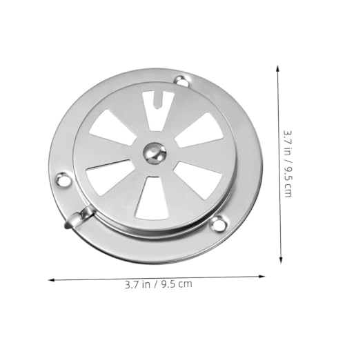 SEWACC 2 Stück Edelstahl Luftventil Abdeckung Ofen Abluft Entlüftung Abdeckung Ersatzteil für Trockner Bbq Grill Vielseitig Einfach zu Montieren SEWACC 2 Stück Edelstahl Luftventil Abdeckung Ofen Abluft Entlüftung Abdeckung Ersatzteil für Trockner Bbq Grill Vielseitig Einfach zu Montieren von SEWACC