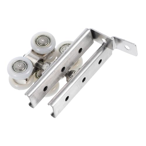 SEWACC 2 Stück Edelstahl Schiebetürrolle Kompakt Platzsparend Langlebig für Schranktüren und Kleiderschrank Einfache Montage Geräuscharm Robust Hochwertige Türlager für Seitlich Hängende SEWACC 2 Stück Edelstahl Schiebetürrolle Kompakt Platzsparend Langlebig für Schranktüren und Kleiderschrank Einfache Montage Geräuscharm Robust Hochwertige Türlager für Seitlich Hängende von SEWACC