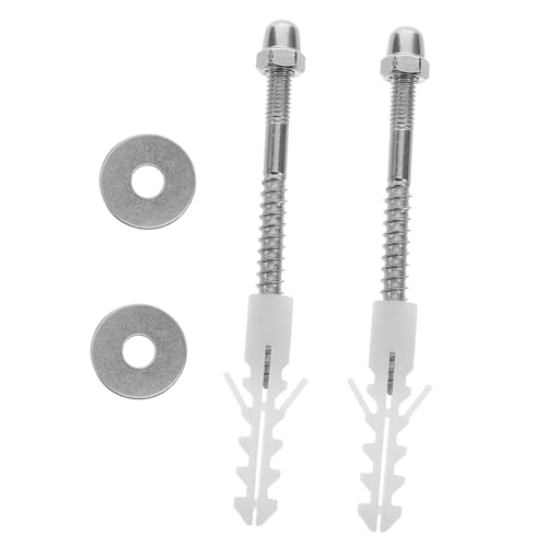 SEWACC 2 Stück Edelstahl Toilettensitz Befestigungsschrauben Korrosionsbeständig Einfache Montage Robust für Anwendung in Haushalten Hotels und Öffentlichen Wc Kompatibel mit Vielen SEWACC 2 Stück Edelstahl Toilettensitz Befestigungsschrauben Korrosionsbeständig Einfache Montage Robust für Anwendung in Haushalten Hotels und Öffentlichen Wc Kompatibel mit Vielen von SEWACC