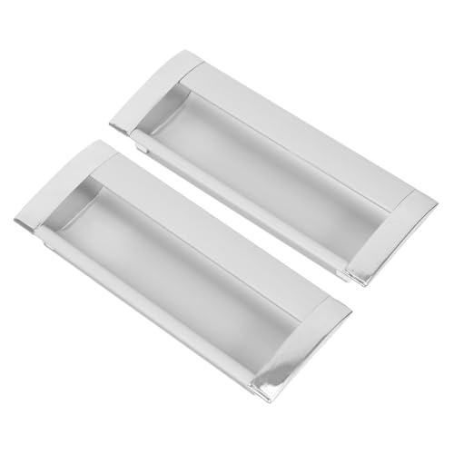 SEWACC 2 Stück Eingelassene Verdeckte Möbelgriffe aus Aluminiumlegierung Rostfrei Kratzfest Platzsparend für Schranktüren Einfache Montage Langlebig Mattierte Oberfläche Modernes Design SEWACC 2 Stück Eingelassene Verdeckte Möbelgriffe aus Aluminiumlegierung Rostfrei Kratzfest Platzsparend für Schranktüren Einfache Montage Langlebig Mattierte Oberfläche Modernes Design von SEWACC