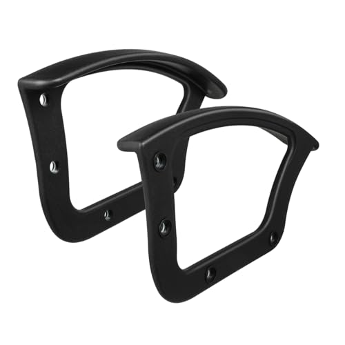 SEWACC 2 Stück Ersatz Armlehnen für Bürostuhl Teiliges Kompatibel mit Computerstuhl Armlehnenhalter Stabile Bürostuhl Armlehnenringe für Ergonomischen Komfort im Büro und Drehstuhl von SEWACC