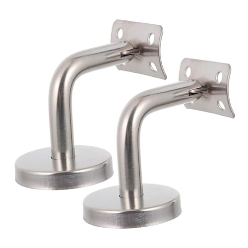 SEWACC 2 Stück Handlaufhalter Edelstahl Wandmontage Treppenstütze Robust Stabil für Wohnräume Büro Hotel Modernes Design Installieren SEWACC 2 Stück Handlaufhalter Edelstahl Wandmontage Treppenstütze Robust Stabil für Wohnräume Büro Hotel Modernes Design Installieren von SEWACC