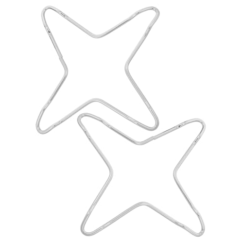 SEWACC 2 Stück Herd Halter Wok Ring Multifunktionale Gasherd Zubehör Hitzebeständiger Reduzierer für Kaffeekanne und Kleine Töpfe Stabil und Platzsparend von SEWACC