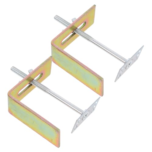 SEWACC 2 Stück Hochfeste Keramikbecken Befestigungsbrackets mit Universeller Passform für Badezimmer und Küche Einfache Diy Installation für SEWACC 2 Stück Hochfeste Keramikbecken Befestigungsbrackets mit Universeller Passform für Badezimmer und Küche Einfache Diy Installation für von SEWACC