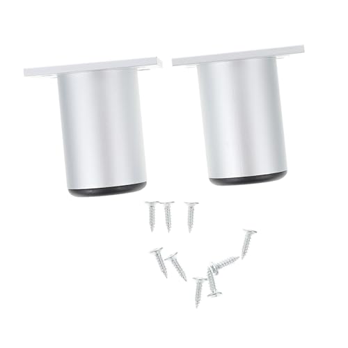 SEWACC 2 Stück Höhenverstellbare Möbelbeine aus Aluminiumlegierung Robuste Tisch Schrankfüße mit Glatter Oberfläche Korrosionsbeständig Geeignet für Kommoden Tische und Stühle SEWACC 2 Stück Höhenverstellbare Möbelbeine aus Aluminiumlegierung Robuste Tisch Schrankfüße mit Glatter Oberfläche Korrosionsbeständig Geeignet für Kommoden Tische und Stühle von SEWACC