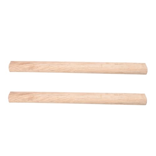 SEWACC 2 Stück Holzgriff Ersatz Aus Langlebigem Naturholz Für Axtgriff Austausch Einfach Zu Montieren Robust Und Wartungsarm Für Holzbearbeitung Werkzeugzubehör von SEWACC
