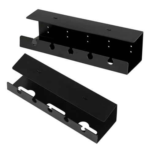 SEWACC 2 Stück Kabelorganizer Tisch Multifunktionale Kabelmanagement Wanne Installieren ohne Bohren für Büro und Arbeitszimmer SEWACC 2 Stück Kabelorganizer Tisch Multifunktionale Kabelmanagement Wanne Installieren ohne Bohren für Büro und Arbeitszimmer von SEWACC