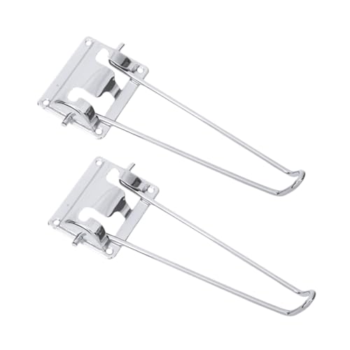 SEWACC 2 Stück Klappbare Metall Tischbeine Hairpin Design Stabil Faltbar für Couchtisch Nachttisch DIY Möbel Beine Langlebig Rostfrei von SEWACC