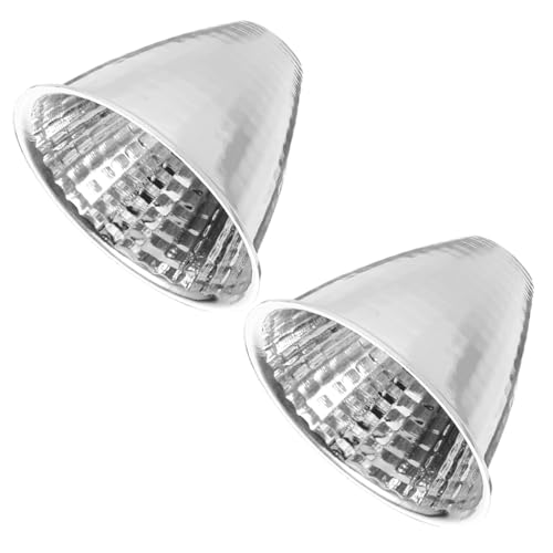 SEWACC 2 Stück LED Lampenschirm Reflektorplatte für Taschenlampen Hochwertiger Reflektorkopf für und Außenbeleuchtung für Camping und Erkundungen von SEWACC