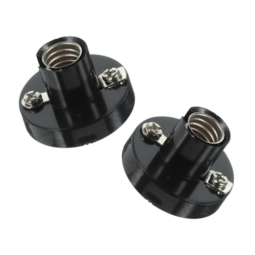 SEWACC 2 Stück Lampensockel Schraubfassung Robust für Decken Wandlampen Einfache Installation Vielseitig für Zuhause Büro Gewerbe Geeignet SEWACC 2 Stück Lampensockel Schraubfassung Robust für Decken Wandlampen Einfache Installation Vielseitig für Zuhause Büro Gewerbe Geeignet von SEWACC