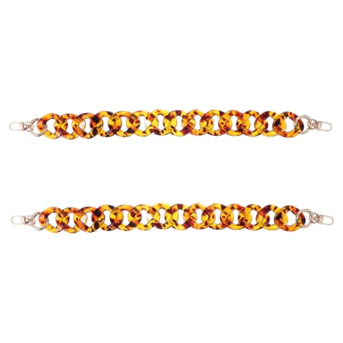 SEWACC 2 Stück Leopard Handtaschenkette Abnehmbar Leichter Acryl Schulterriemen Vintage Tasche Ersatzriemen Modische Tasche Dekoration Robust Langlebig SEWACC 2 Stück Leopard Handtaschenkette Abnehmbar Leichter Acryl Schulterriemen Vintage Tasche Ersatzriemen Modische Tasche Dekoration Robust Langlebig von SEWACC