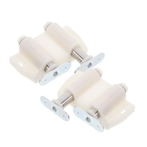 SEWACC 2 Stück Magnetischer Push To Open Türschnäpper für Küchenschränke Selbstschließend Unsichtbar Grifflose Schranktüröffnung Praktischer Türverschluss mit Automatischem Rückprall von SEWACC