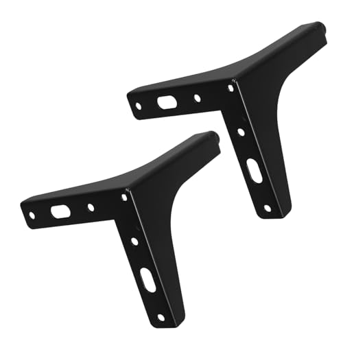 SEWACC 2 Stück Metall Möbelbeine Dreieckig für Sofa Couchtisch Schrank und Kommode Stabiler Ersatz für Möbel mit Fußschutz Schwarz SEWACC 2 Stück Metall Möbelbeine Dreieckig für Sofa Couchtisch Schrank und Kommode Stabiler Ersatz für Möbel mit Fußschutz Schwarz von SEWACC