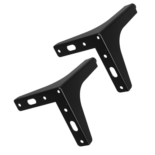 SEWACC 2 Stück Metall Möbelfüße Dreieckige Tischbeine Kurz Stabiles Design für Sofa Stuhl Tv Schrank DIY Ersatzteile Schwarz mit Bodenschutz für Sicheren Halt SEWACC 2 Stück Metall Möbelfüße Dreieckige Tischbeine Kurz Stabiles Design für Sofa Stuhl Tv Schrank DIY Ersatzteile Schwarz mit Bodenschutz für Sicheren Halt von SEWACC