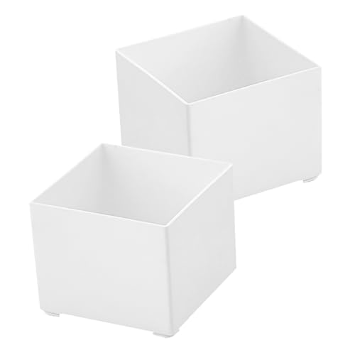 SEWACC 2 Stück Notizblockhalter Kunststoff Organizer für Schreibtisch Memo Pad Halter Aufbewahrungsbox Praktische Ablage für Büro Zuhause Weiß Mittlere SEWACC 2 Stück Notizblockhalter Kunststoff Organizer für Schreibtisch Memo Pad Halter Aufbewahrungsbox Praktische Ablage für Büro Zuhause Weiß Mittlere von SEWACC