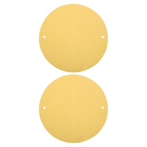 SEWACC 2stücke Runde Saugfähige Aus Weichem Wiederverwendbar Mit Zwei Löchern Für Töpferscheibensystem Und Keramik-bastelbedarf PVA-Material Für Effektive Wasseraufnahme von SEWACC