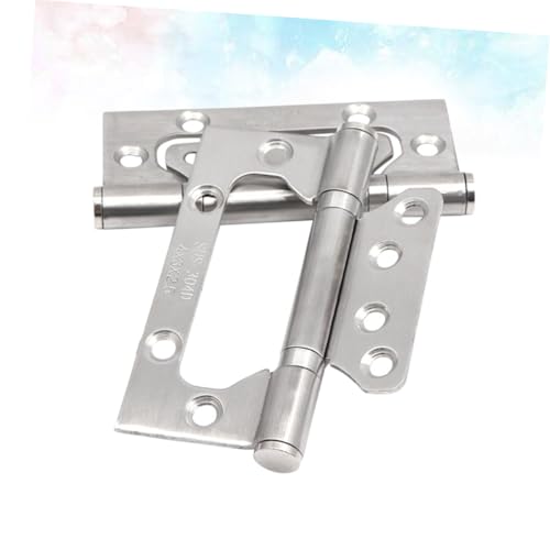 SEWACC 2 Stück Scharnier Mute Flachband Türscharniere Sub Türband Robust Rostfrei Geräuschlos für Türen Fenster Heimdeko SEWACC 2 Stück Scharnier Mute Flachband Türscharniere Sub Türband Robust Rostfrei Geräuschlos für Türen Fenster Heimdeko von SEWACC