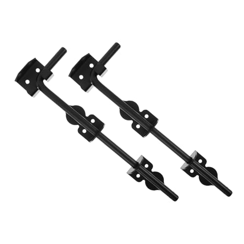 SEWACC 2 Stück Schwerlast-torbolzen mit Bodeneinführung Wetterfester Metall-torverschluss für Holz- Pvc- Vinyl Metallzäune Robuster Gartentor-stopp Außen Geeignet SEWACC 2 Stück Schwerlast-torbolzen mit Bodeneinführung Wetterfester Metall-torverschluss für Holz- Pvc- Vinyl Metallzäune Robuster Gartentor-stopp Außen Geeignet von SEWACC