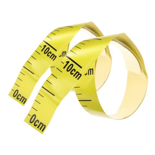 SEWACC 2 Stück Selbstklebende Wasserstandsskala Präzise Messskala Wasserfest Vielseitig Einsetzbar für Tanks Pools Rohre zur Einfachen Wasserstandsmessung SEWACC 2 Stück Selbstklebende Wasserstandsskala Präzise Messskala Wasserfest Vielseitig Einsetzbar für Tanks Pools Rohre zur Einfachen Wasserstandsmessung von SEWACC