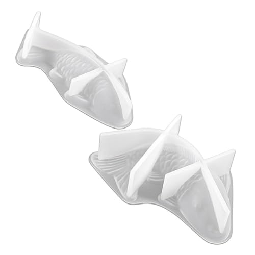SEWACC 2 Stück Silikonform Fisch Teilig Flexibel Wiederverwendbar für DIY Kerzen Gießen Fondant Handwerk Klein Leicht Tragbar für Kreative Bastelprojekte SEWACC 2 Stück Silikonform Fisch Teilig Flexibel Wiederverwendbar für DIY Kerzen Gießen Fondant Handwerk Klein Leicht Tragbar für Kreative Bastelprojekte von SEWACC