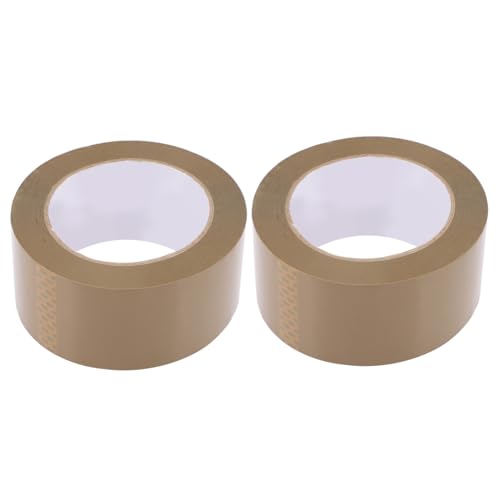 SEWACC 2 Stück Stark Haftendes Verpackungsband Teiliges Braunes Karton Klebeband für Kartonversiegelung und Logistikpacken Reißfest und Langlebig SEWACC 2 Stück Stark Haftendes Verpackungsband Teiliges Braunes Karton Klebeband für Kartonversiegelung und Logistikpacken Reißfest und Langlebig von SEWACC