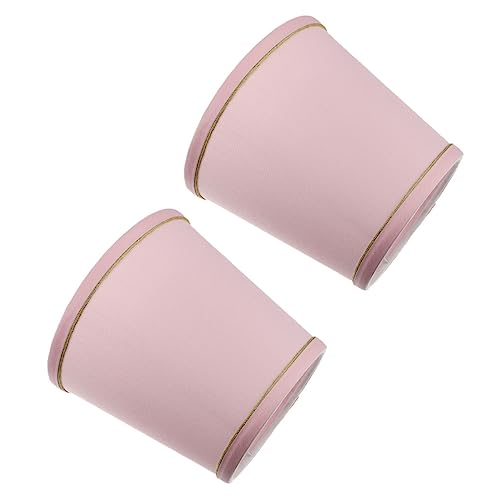 SEWACC 2 Stück Stofflampenschirme Pinke Lampenabdeckungen für Pendelleuchten und Tischlampen für Wohn und Arbeitszimmer Einfache Montage SEWACC 2 Stück Stofflampenschirme Pinke Lampenabdeckungen für Pendelleuchten und Tischlampen für Wohn und Arbeitszimmer Einfache Montage von SEWACC