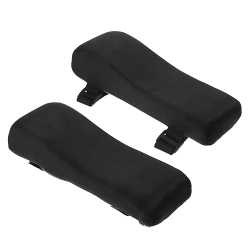 SEWACC 2 Stück Stuhlarmlehnen Polster Pads Weich Gepolstert Ergonomisch Büro Gaming Armlehnen Erhöhung Komfortable Armstützen von SEWACC