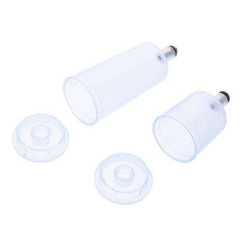 SEWACC 2 Stück Teiliges Airbrush Farbbehälter Transparent Abnehmbar und Leicht zu Reinigen Langlebige Mischbecher mit Großem Fassungsvermögen für Aquarell und Ölfarben SEWACC 2 Stück Teiliges Airbrush Farbbehälter Transparent Abnehmbar und Leicht zu Reinigen Langlebige Mischbecher mit Großem Fassungsvermögen für Aquarell und Ölfarben von SEWACC