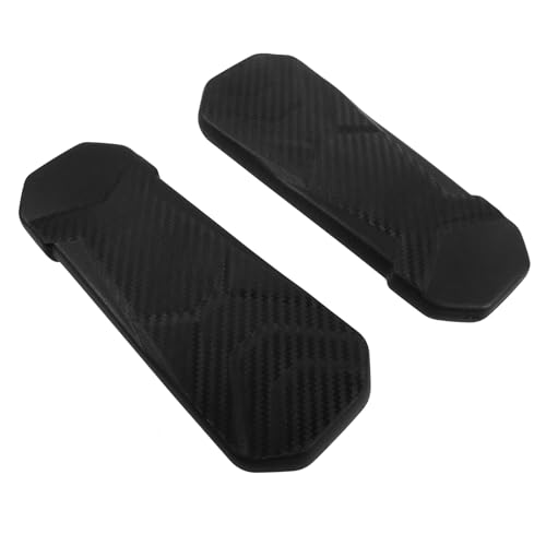 SEWACC 2 Stück Teiliges Bürostuhl Armlehnen Ersatzset Robuste PU Bezüge Ergonomische Armlehnenpolster für Gaming und Büroarbeitsstuhl Komfortable Hand und Ellenbogenstütze Einfache von SEWACC