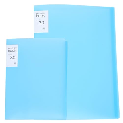 SEWACC 2 Stück Teiliges Diamond Art Aufbewahrungsalbum Fotoalbum Ordner Sammelmappe für Diamantmalerei Kunstwerke Präsentation und Schutz Benutzerfreundliches Flip Binder Design von SEWACC