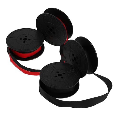 SEWACC 2 Stück Teiliges Farbband für Schreibmaschine Doppelte Bandspule Rot und Schwarz Einfache Handhabung Schnelle Ersatzbänder Kompatibel mit Feiyu Changkong Retro schreibmaschinen von SEWACC
