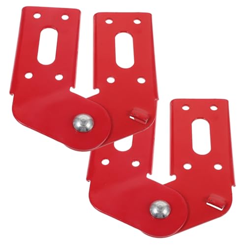 SEWACC 2 Stück Teiliges Klappscharnier für Dachbodenleiter Aluminiumlegierung Langlebig Multifunktional für Reparaturen und Gewerbliche Anwendungen Zuverlässige Unterstützung für von SEWACC