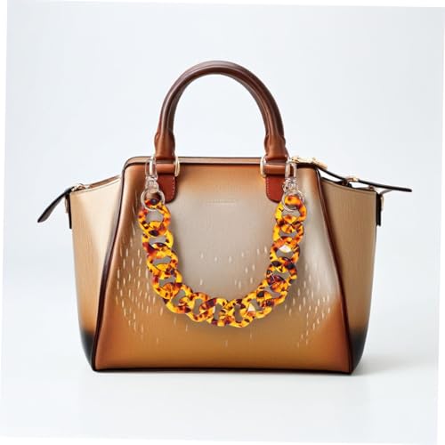 SEWACC 2stücke Leoparden-taschenkette Acryl Abnehmbarer Schultergurt Handtaschen-ersatzkette DIY-taschenriemen Leopardenmuster SEWACC 2stücke Leoparden-taschenkette Acryl Abnehmbarer Schultergurt Handtaschen-ersatzkette DIY-taschenriemen Leopardenmuster von SEWACC