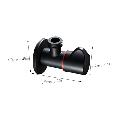 SEWACC 2 Stück Teiliges Messing Durchflussregelventil Handbrause Absperrventil Wasserstopp Ventileinsatz für Duschkopf Bidet Sprayer Schwarz und Rot Langlebig SEWACC 2 Stück Teiliges Messing Durchflussregelventil Handbrause Absperrventil Wasserstopp Ventileinsatz für Duschkopf Bidet Sprayer Schwarz und Rot Langlebig von SEWACC
