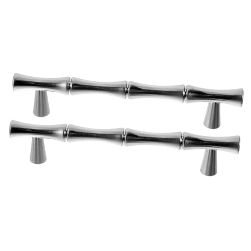 SEWACC 2 Stück Teiliges Möbelgriffe Metall Gebürstet Nickelfinish Stabiles Design Moderne Schrank Schiebetürgriffe für Küchenschränke und Kleiderschränke Einfache Montage Langlebig und SEWACC 2 Stück Teiliges Möbelgriffe Metall Gebürstet Nickelfinish Stabiles Design Moderne Schrank Schiebetürgriffe für Küchenschränke und Kleiderschränke Einfache Montage Langlebig und von SEWACC