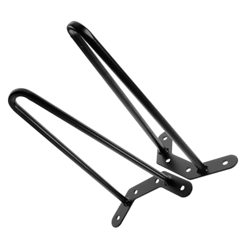 SEWACC 2 Stück Teiliges Tischbeine Höhe Haarnadel Design Stabiles Möbelfuß Ersatz für Schreibtisch Couchtisch Beistelltisch DIY Möbel Beine von SEWACC